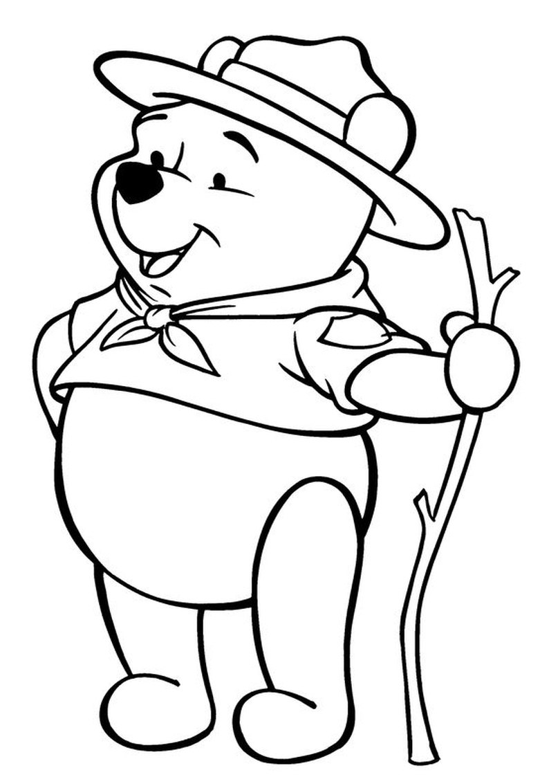 Kubuś Puchatek kolorowanki